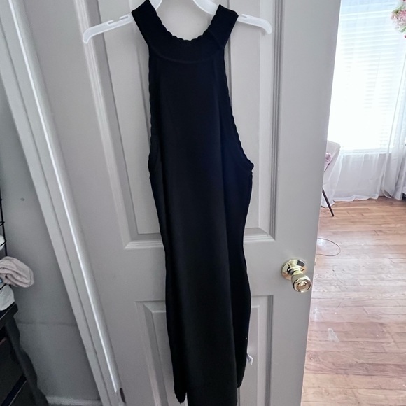 WOMENS BLACK PENCIL DRESS - Picture 2 of 3